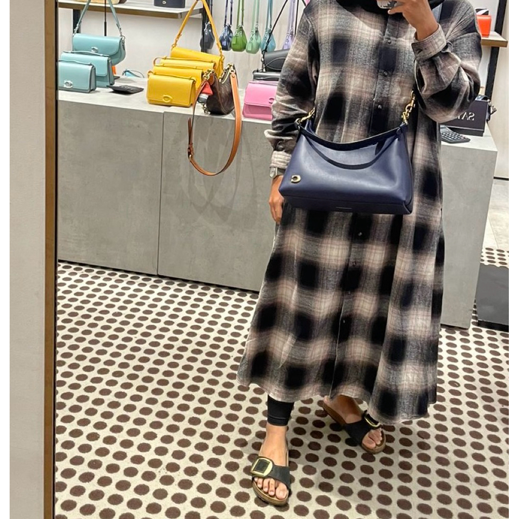 Tas preloved coach juliet shoulder bag