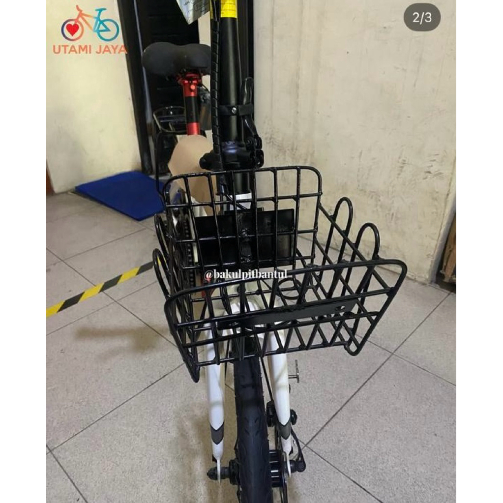 Keranjang Front Block Sepeda Lipat | Kranjang Sepeda Lipat (Sparepart)