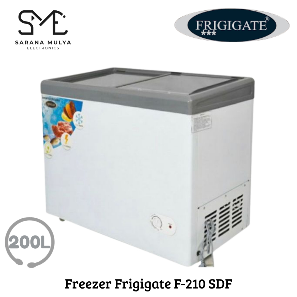 Freezer Frigigate 200L Sliding Glass Chest Freezer / Frigigate F-210 SDF LV