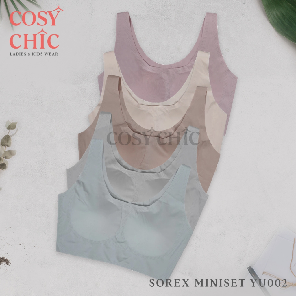 Sorex Young Invisible Miniset YU002 YU 002 | Pakaian Dalam Bra BH ABG Anak Remaja Perempuan | Full C