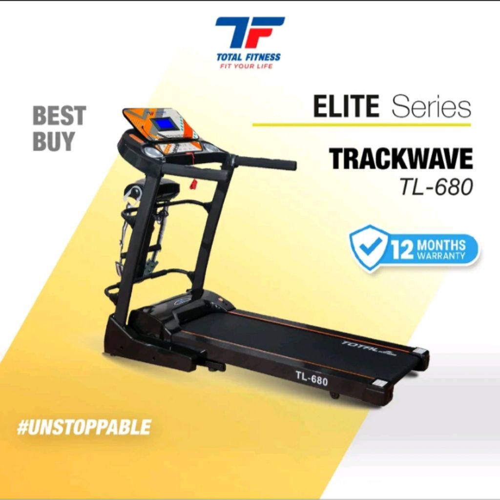 Treadmill TL 680 Trackwave Elite Series Total Fitness