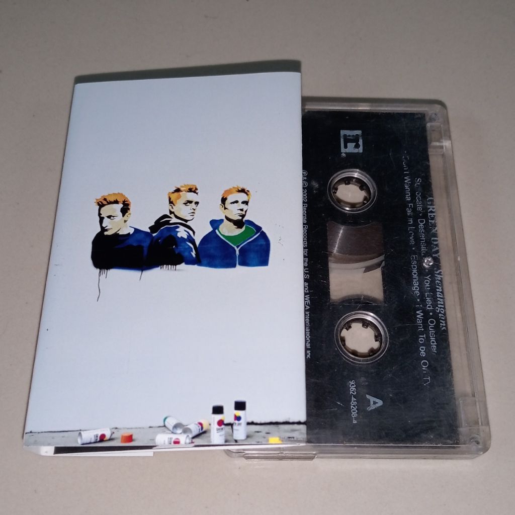 Kaset Green Day - Shenanigans (COVER REPRO ISI ORI)