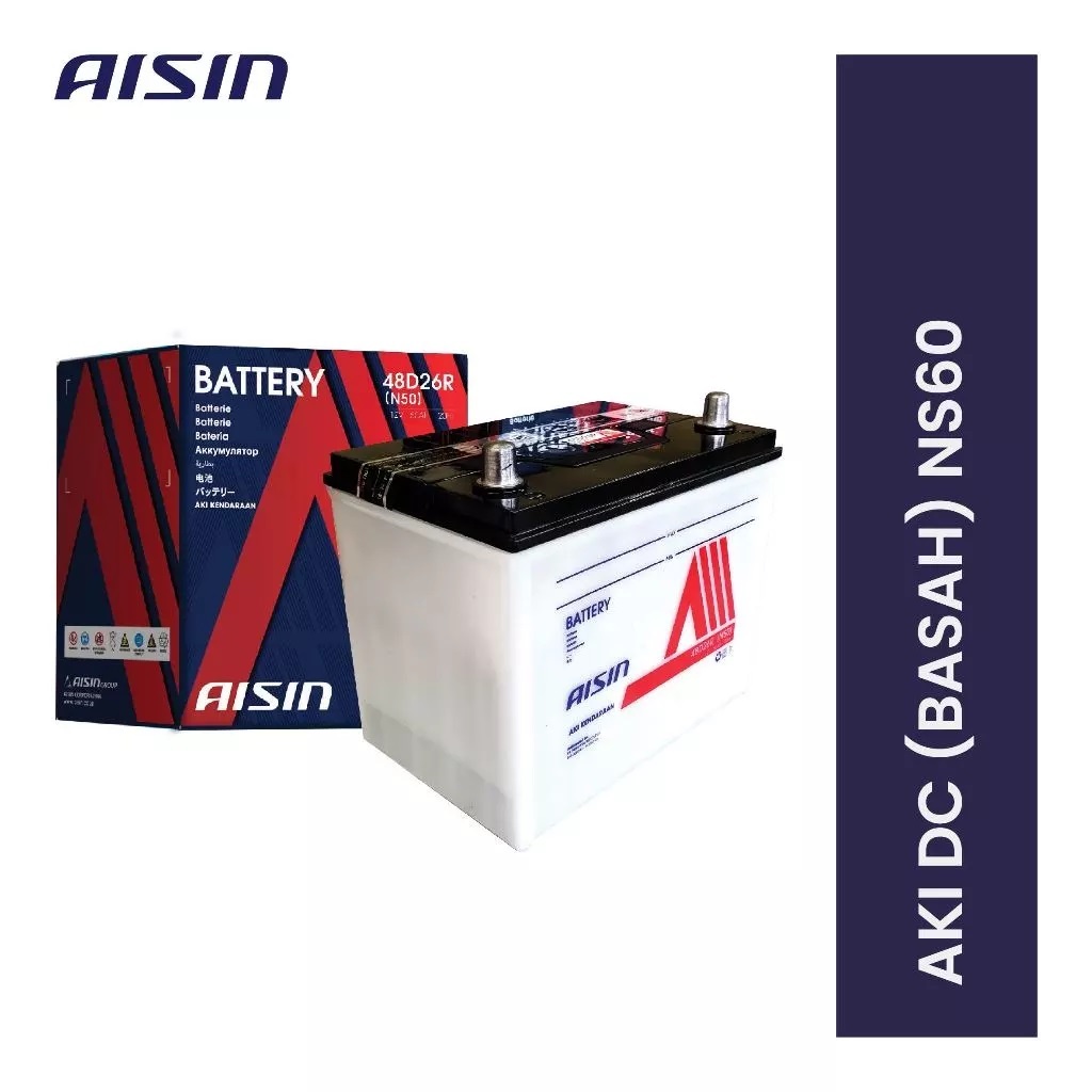 Aisin Aki Mobil (DC Battery) NS60