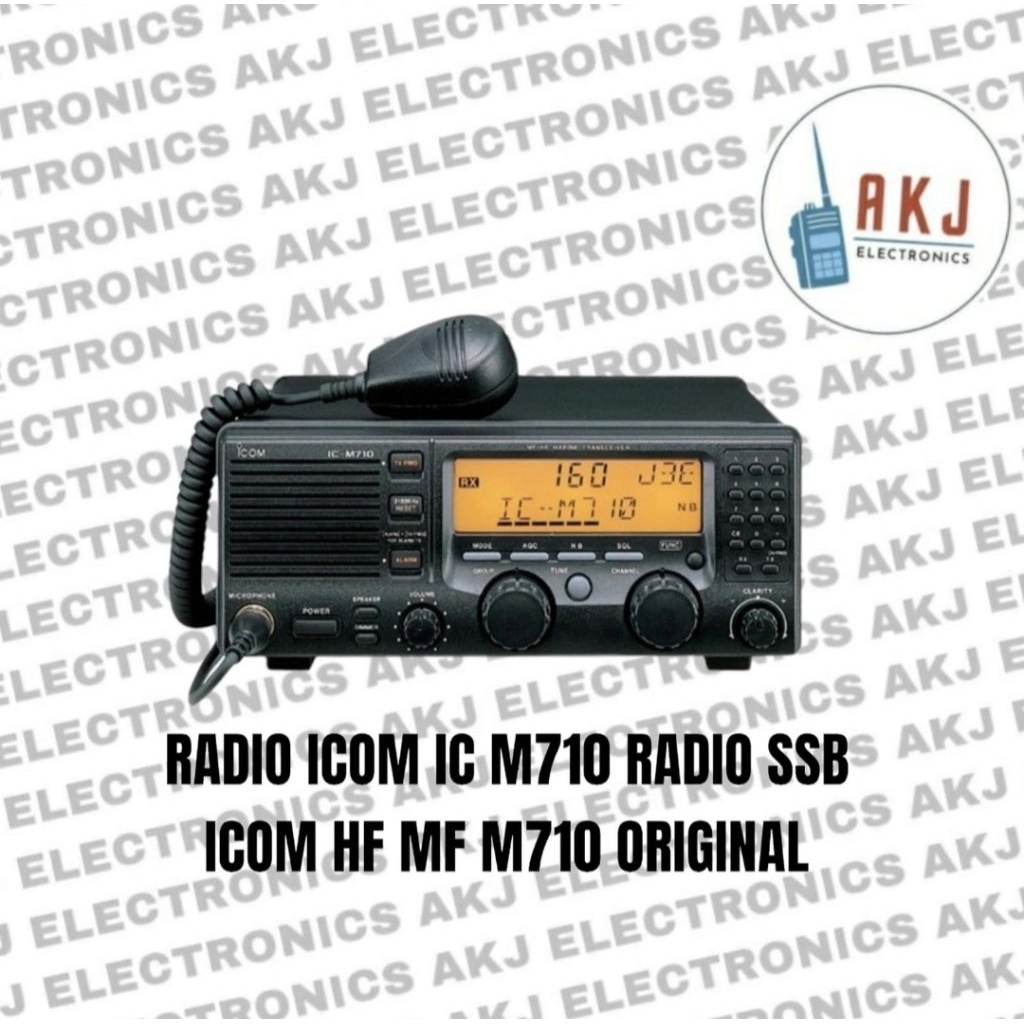 Radio SSB Icom IC M710 MF/HF Marine Transceiver Baru Ori M710 ICOM M710