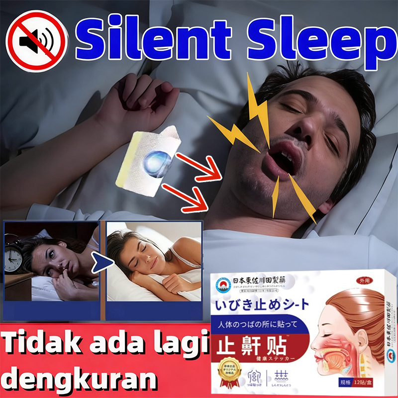 Anti ngorok saat tidur anti dengkur Anti Mendengkur Anti-snoring patch alat anti ngorok saat tidur s