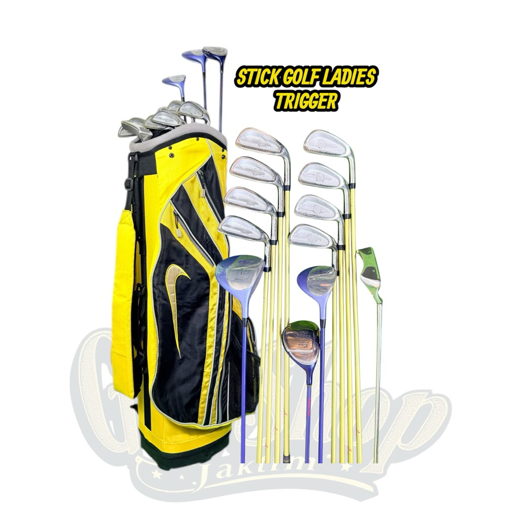 Stick Golf Ladies Trigger Golf Ladies Shaft Graphite Second Original Fullset Bag Golf - Set Stick Go