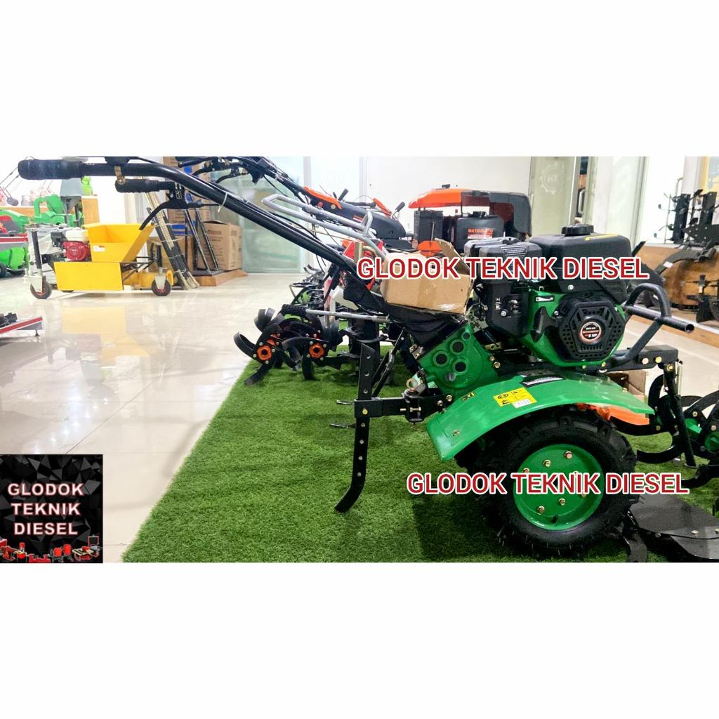 Mesin Tiller Cultivator Bajak Tanah Kering Mahkota MC-80G ORIGINAL