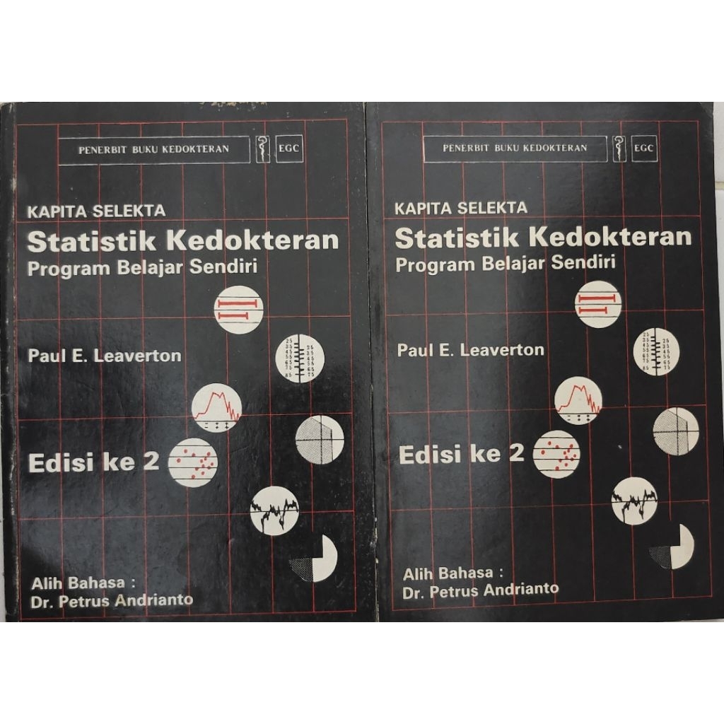 BUKU KAPITA SELEKTA STATISTIK KEDOKTERAN EDISI 2 BEKAS ORIGINAL