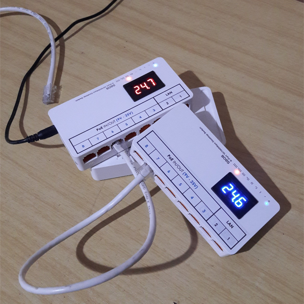 Switch TOTOLINK S808 Modif PoE (Baca Deskripsi)