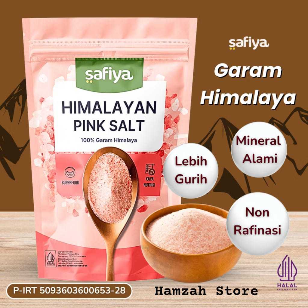 Himalayan Salt SAFIYA - Garam Himalaya 1kg Pink Himalayan Salt
