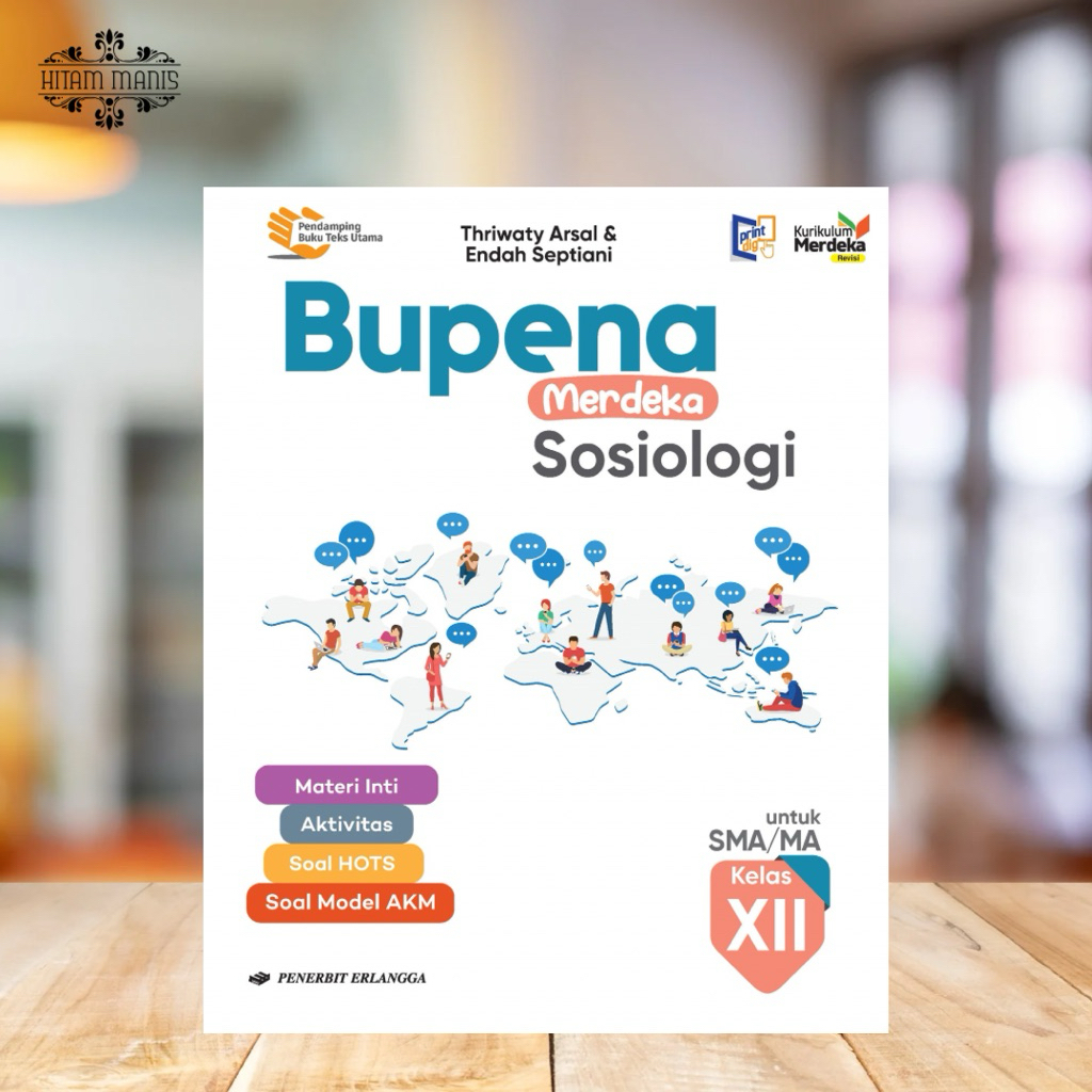 BUPENA SOSIOLOGI KELAS 12 SMA KURIKULUM MERDEKA ERLANGGA // BUPENA SOSIOLOGI KELAS 12 ERLANGGA // BU