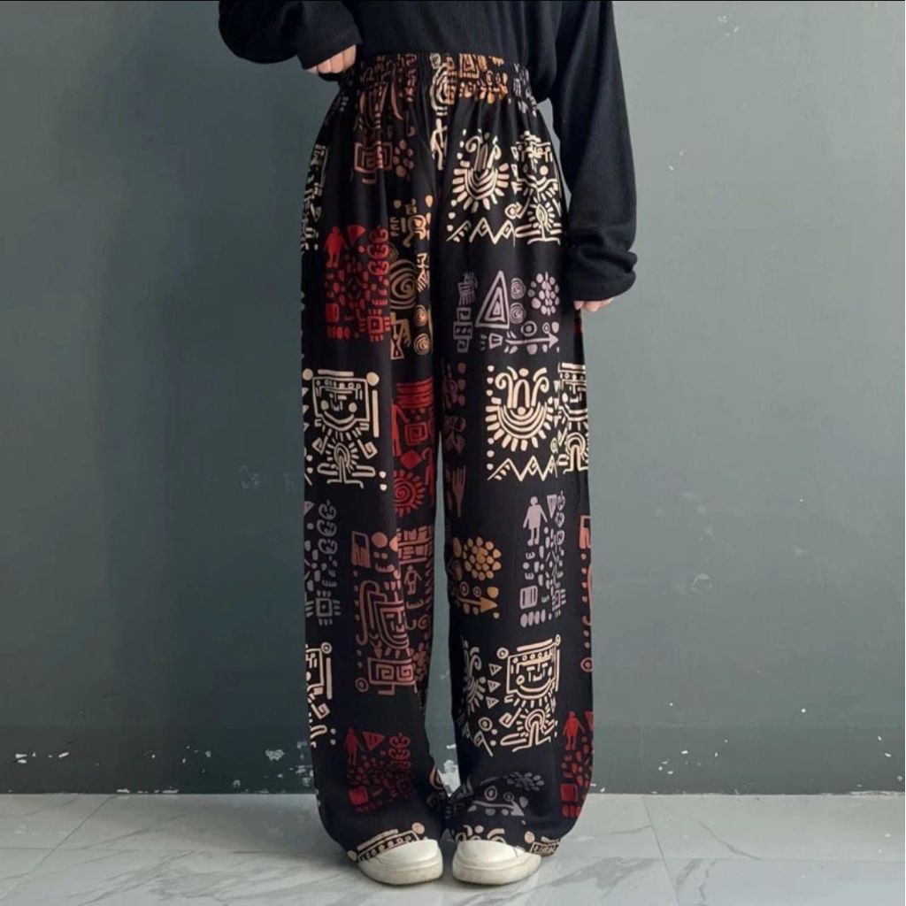 Celana panjang kolor jumbo//Celana panjang rayon premium//Celana panjang kolor murah