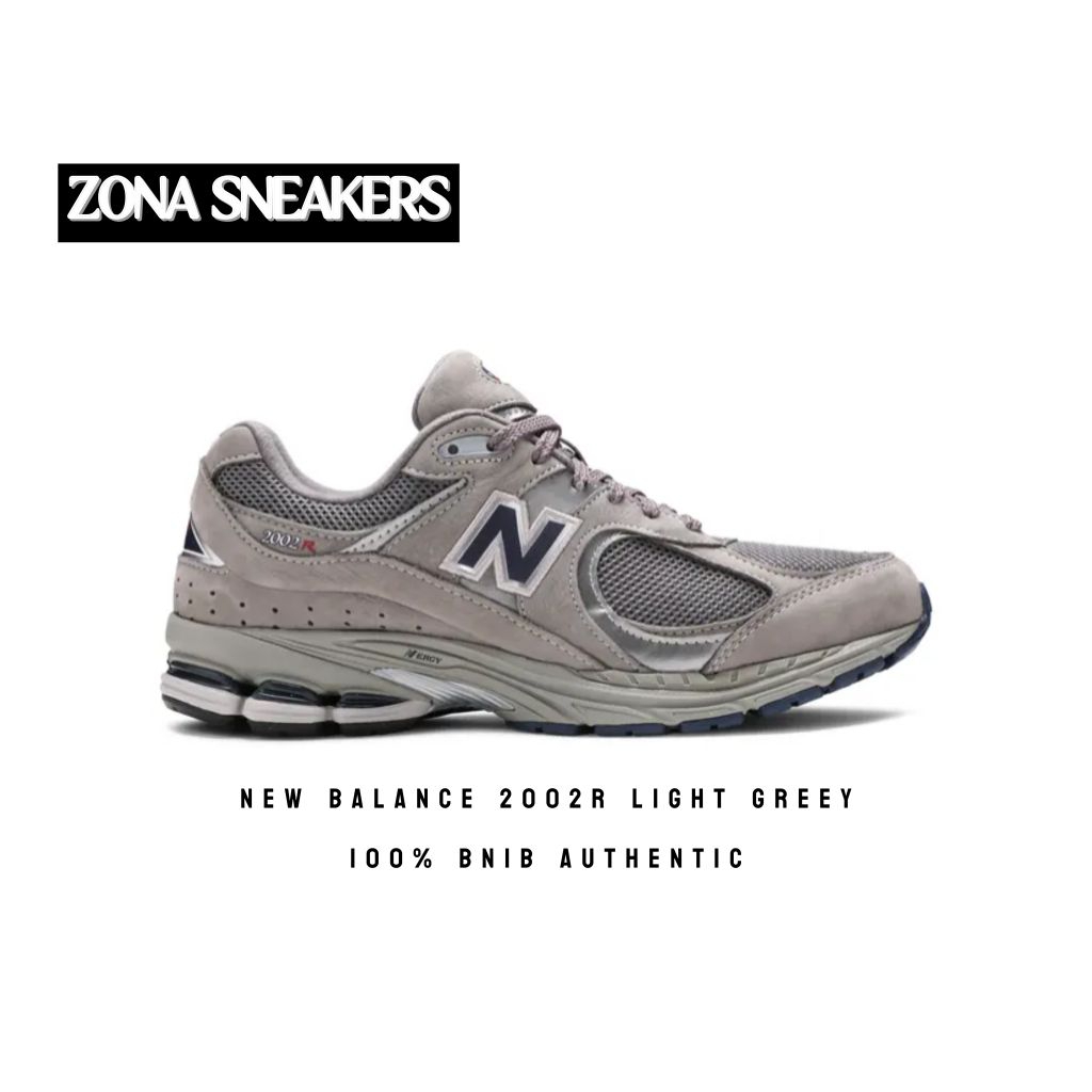 Sepatu NB 2002R Light Greey SKU ML2002RA