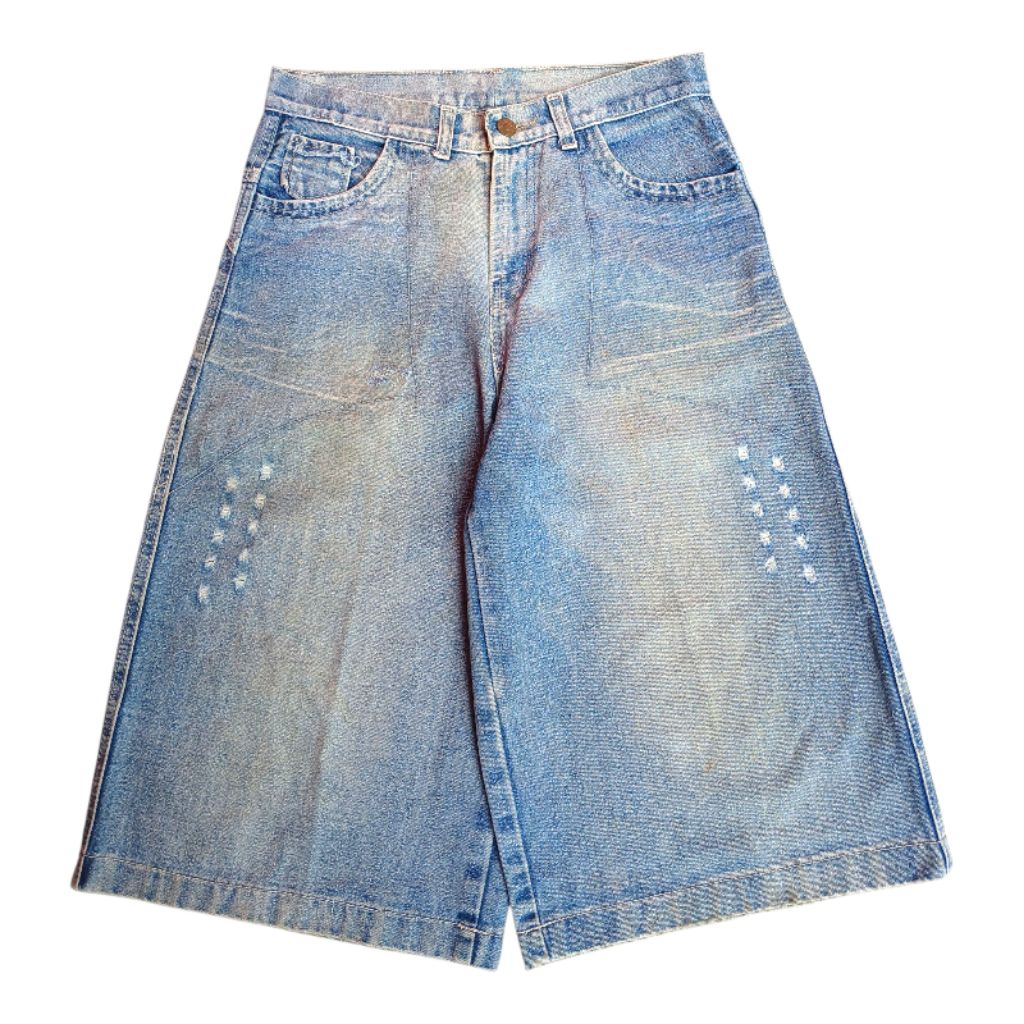 JORTS PANTS Y2K VINTAGE RIPPED