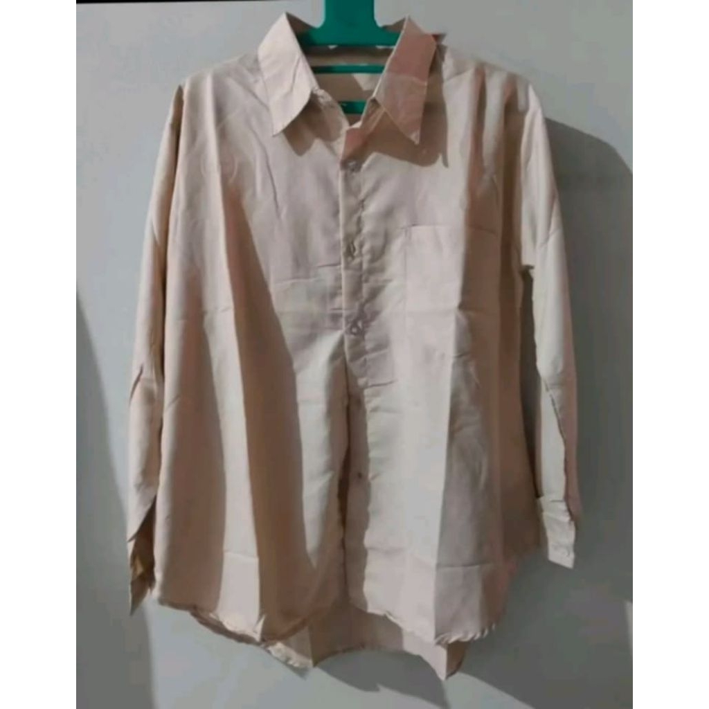 Atasan Wanita Kemeja/blouse cream