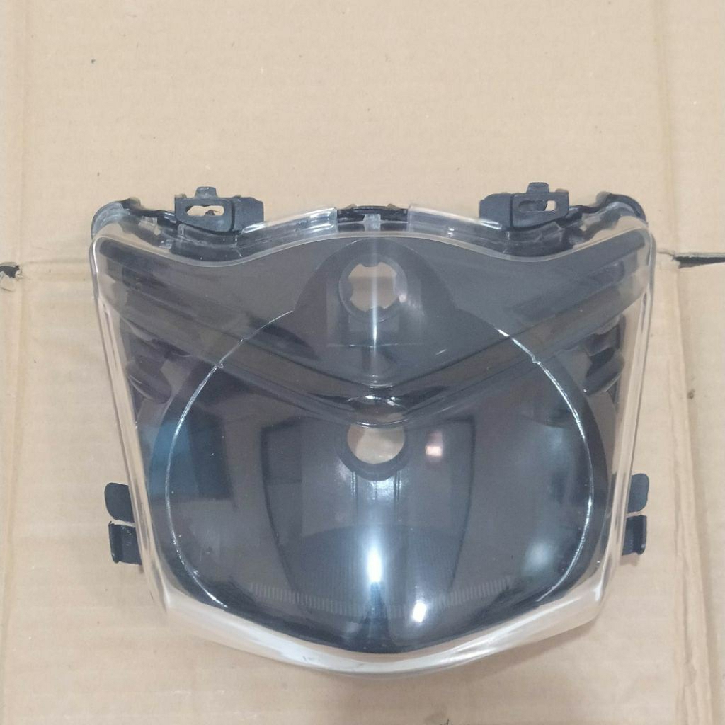 Reflektor Lampu Depan honda Beat Karbu Lama Old 2008-2011 Custom Hitam bahan original