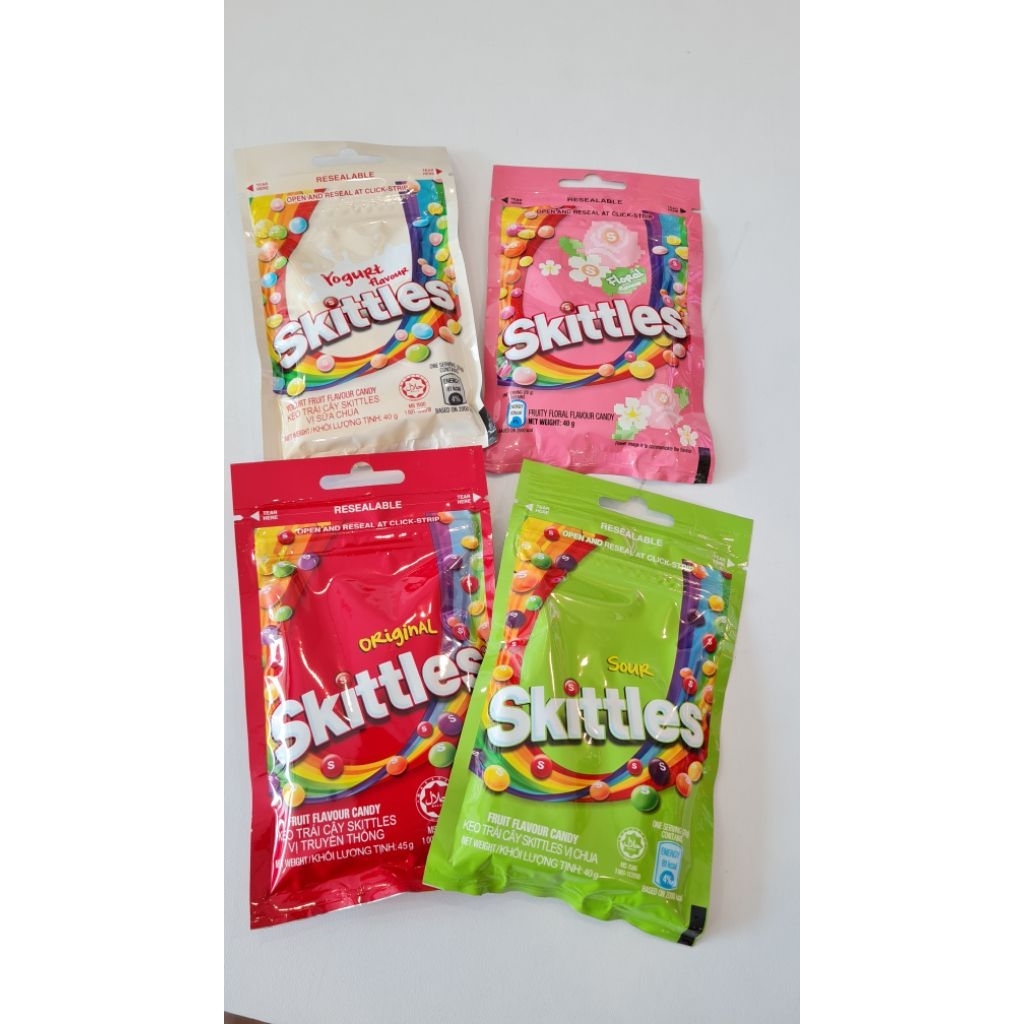 Skittles Sour Yogurt Floral / Skittles Thailand / SkittlsMalaysia