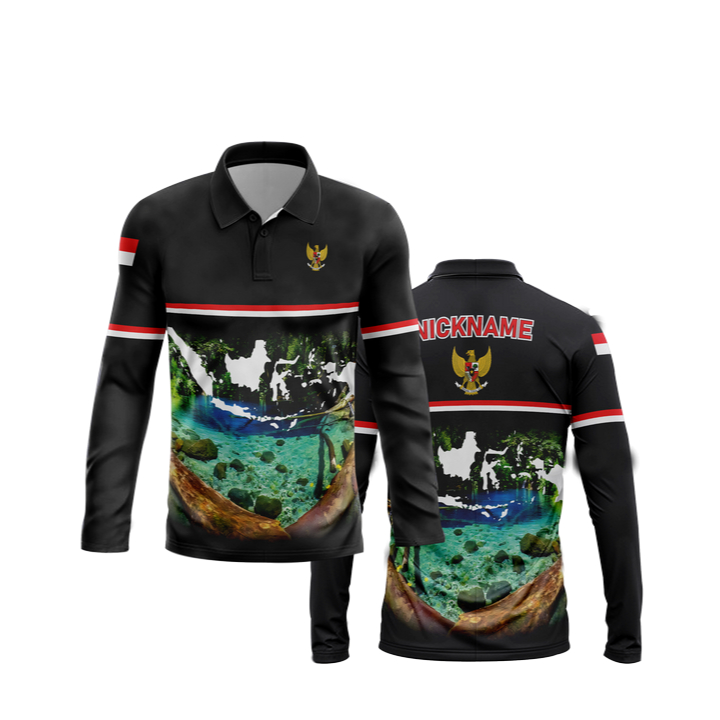 Kaos Jersey Pria Unik 3D FullPrinting Lengan Panjang Bahan Nyaman & Adem Di Pakai