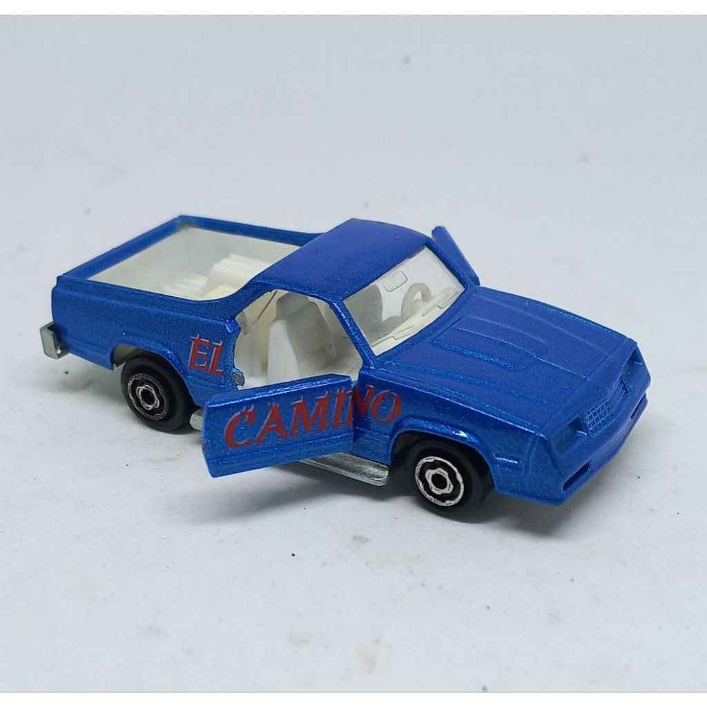 majorette chevy el camino ss blue loose diecast (t)