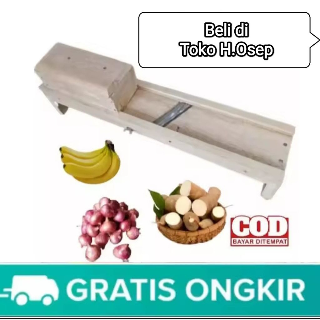 Alat Pengiris Keripik Singkong / Sugu Serbaguna / Alat Potong Singkong / Pisang / Bawang DLL