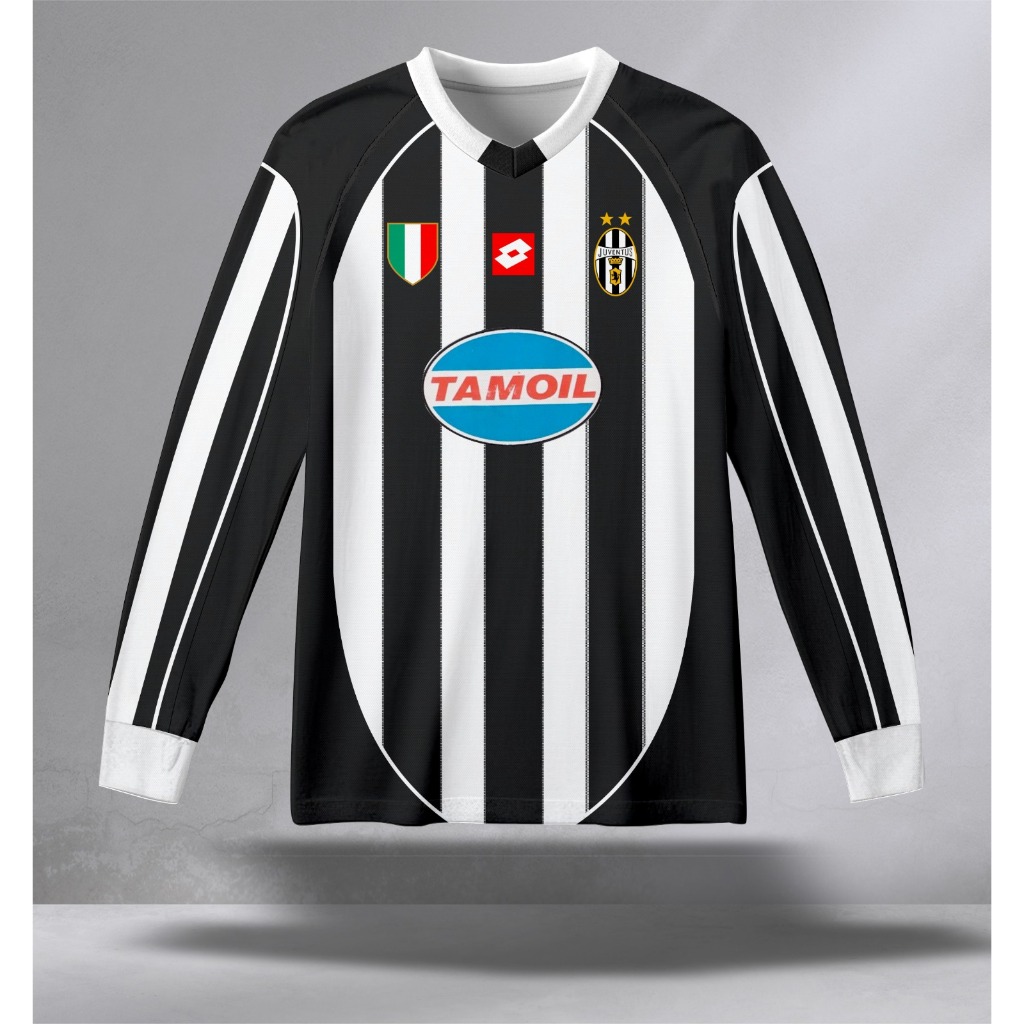 JERSEY RETRO JUVE 2002 FULLPRINT FREE NICKNAME//BAJU BOLA JUVENTUS//KAOS VINTAGE