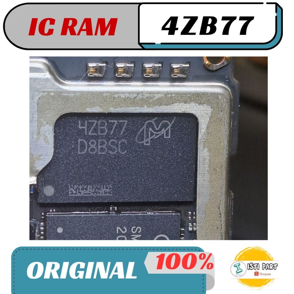 IC RAM BGA 200 MICRON 4ZB77 FRESH