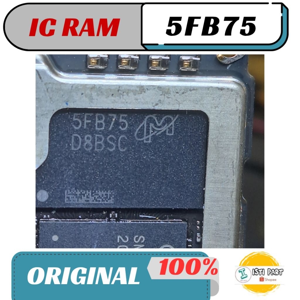 IC RAM BGA 200 MICRON 5FB75 FRESH