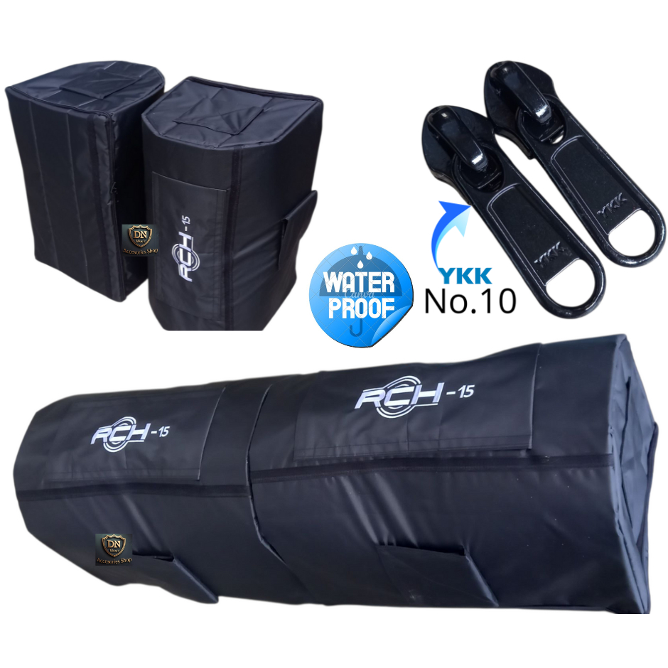 Tas Speaker RCH-15 15inch Satu Pasang (dua unit) Bahan Tebal Anti Air