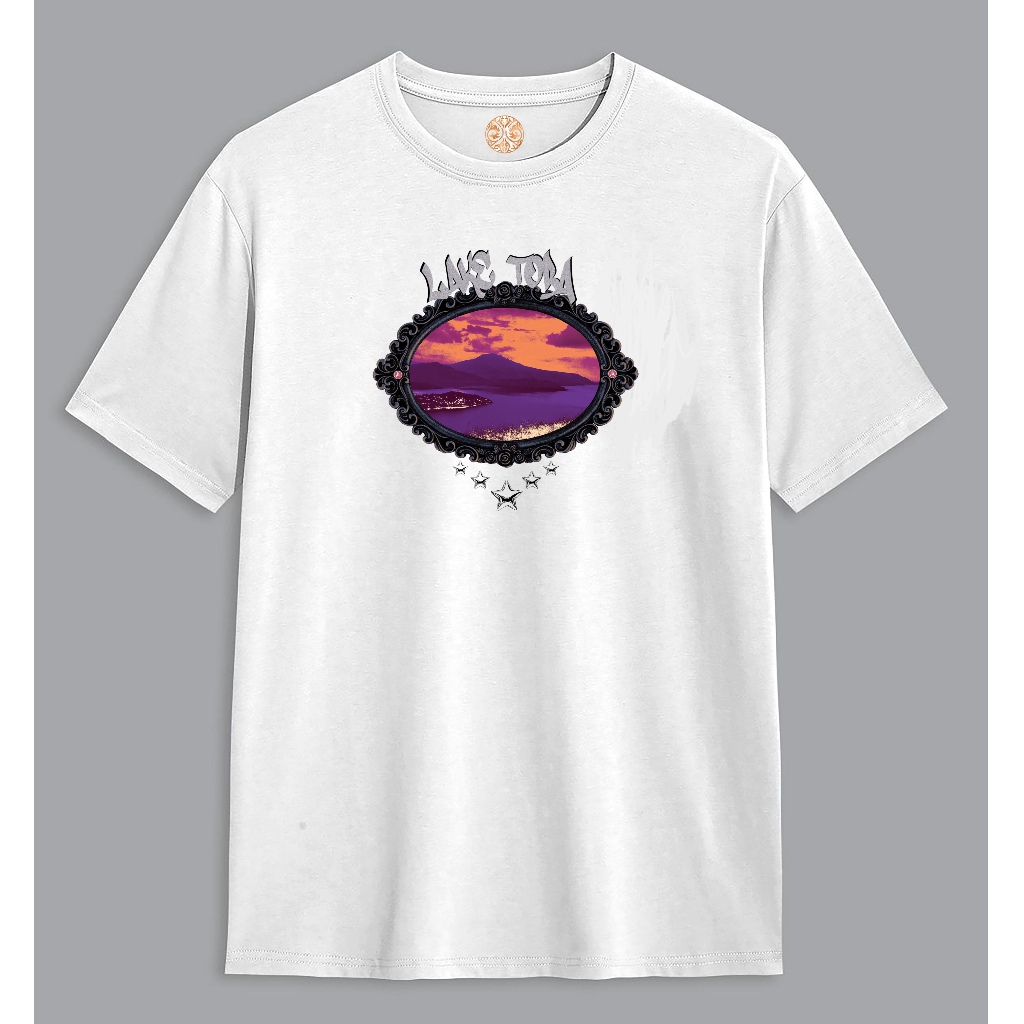 Kaos Lake Toba Mirror | T-Shirt Batak