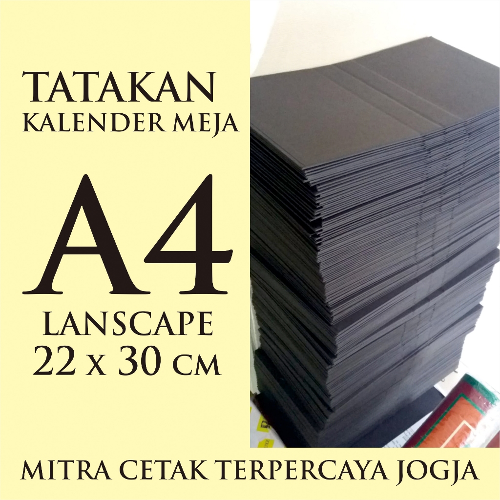 TATAKAN KALENDER MEJA A4 hardcover | STAND KALENDER BESAR | KALENDER MEJA | DUDUKAN KALENDER MEJA