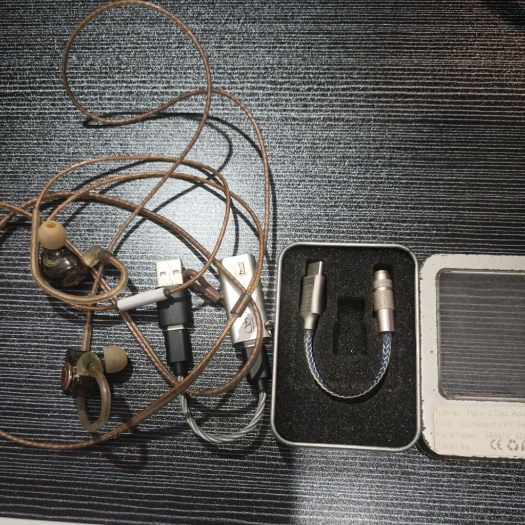 Bundling Dongle Shanling UA1 Plus, CX Pro, IEM KZ EDX Pro