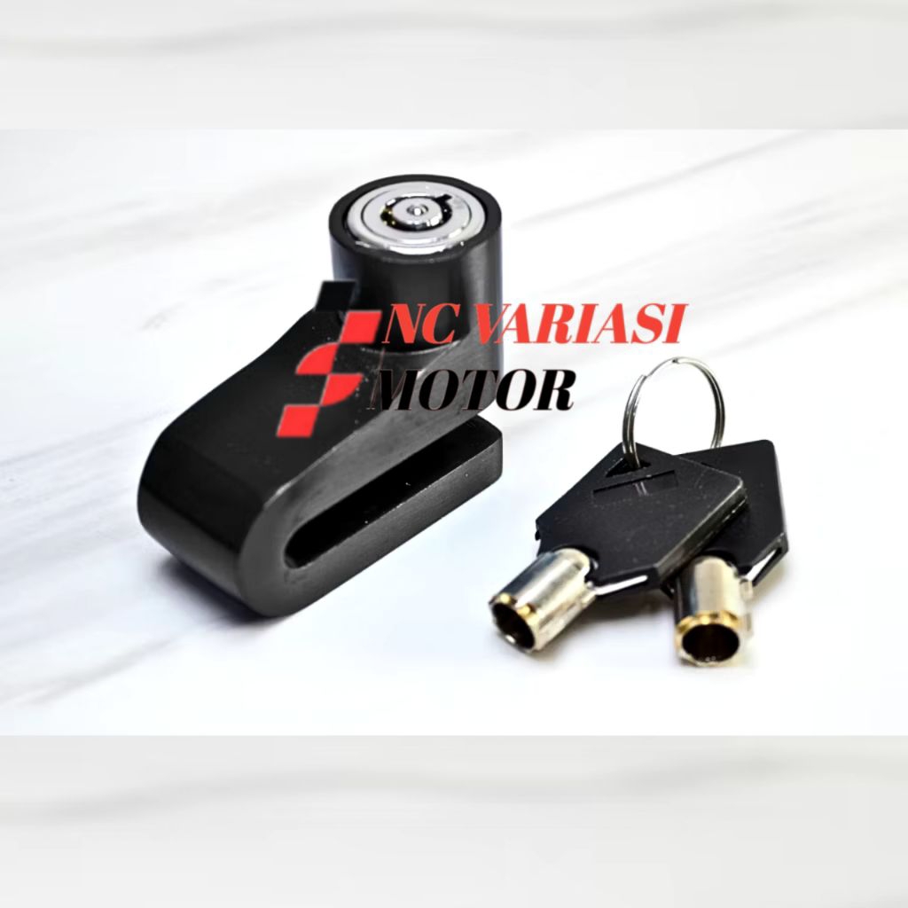 Kunci Disc Kunci Cakram Gembok Piringan Cakram Motor Universal Untuk Semua Motor Ninja Vixion Satria