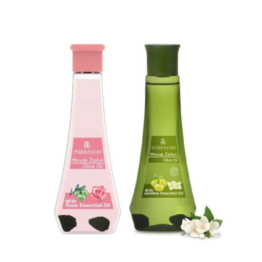 Purbasari Minyak Zaitun 150 ml / Body oil / Minyak Pijat / Minyak Zaitun with Jasmine Essential Oil 