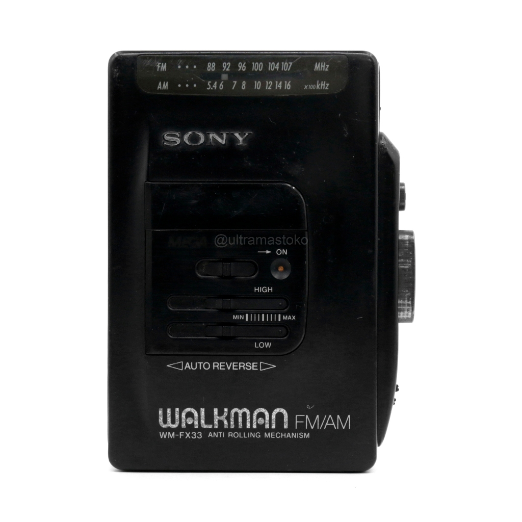 WALKMAN SONY WM-FX33 - Pemutar Kaset & Radio Stereo