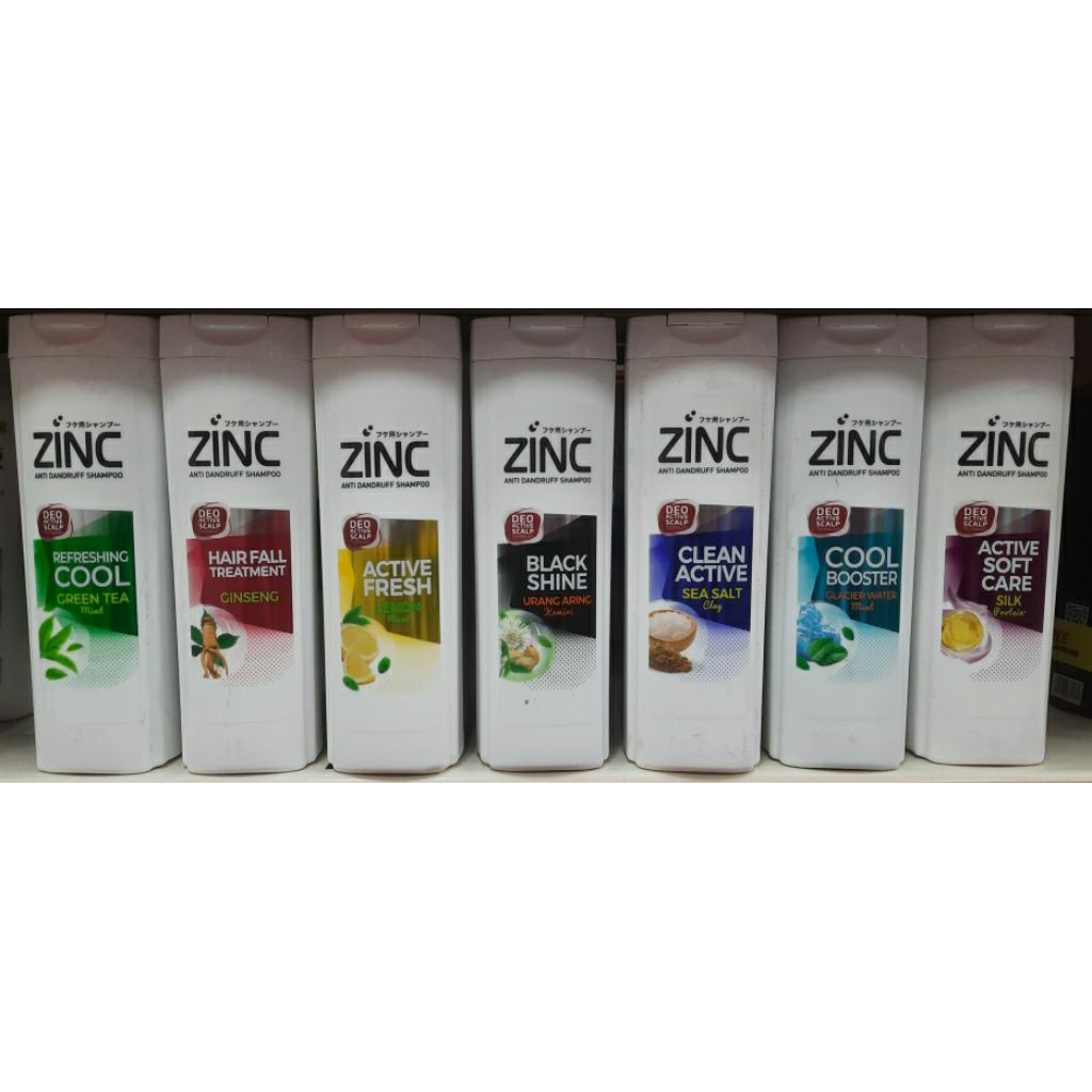 Sampo zinc botol 340ml (ukuran besar)