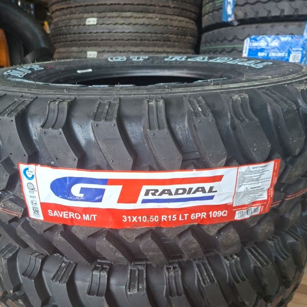 ban mobil gt radial savero mt 31x10.50r15 tahun pembuatan 2025
