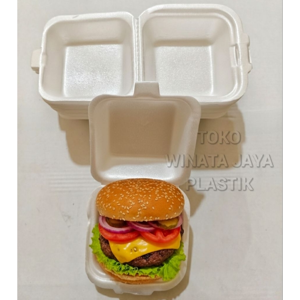 STYROFOAM BURGER
