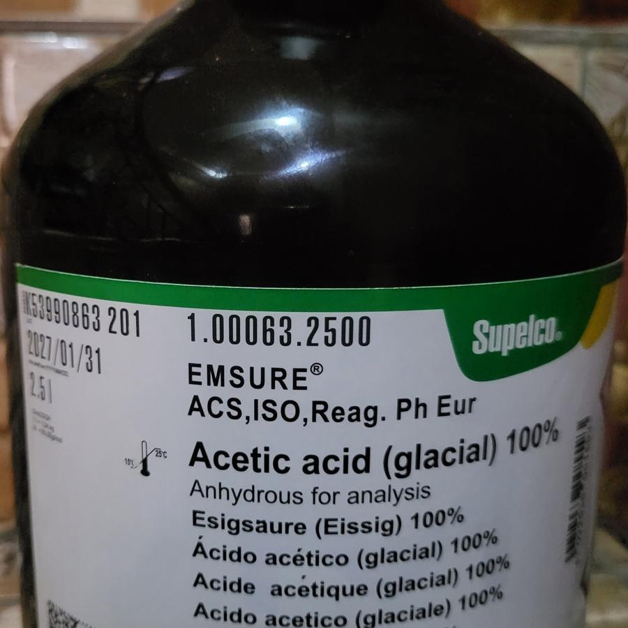 Asam Asetat Glasial 100% PA repacking 500ml