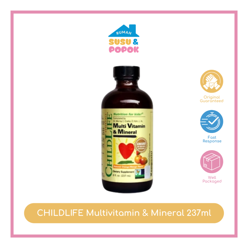 CHILDLIFE Multivitamin & Mineral 237ml