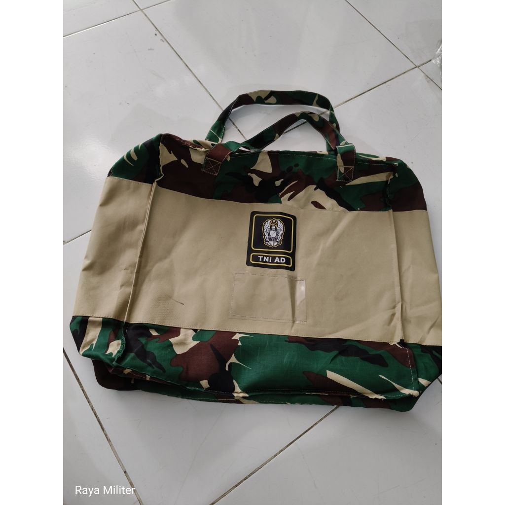 kantong loreng TNI / tas loreng TNI