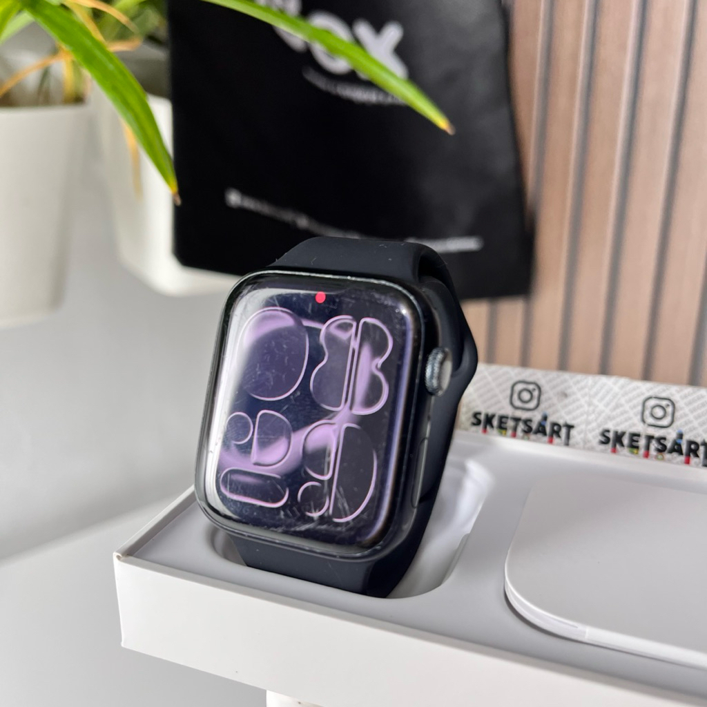 Apple Watch Series 8 45mm iBox Black iwatch Battery Health 87%%