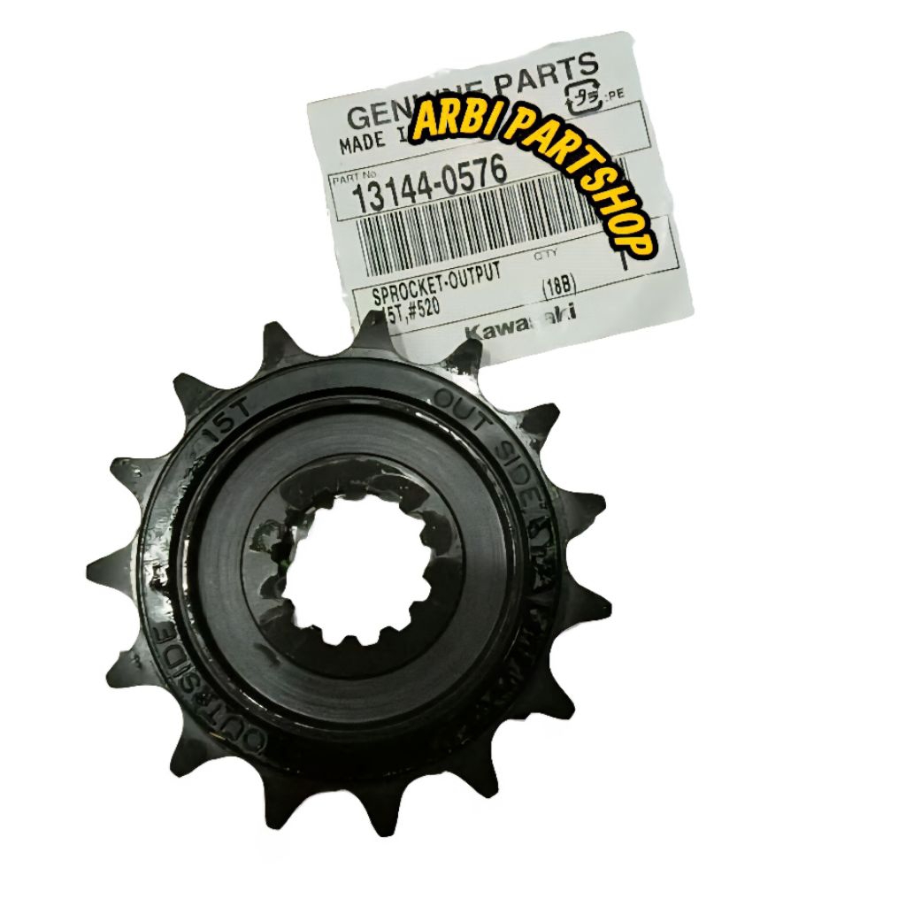 Gear Gir Depan Er6 Er6n Er6f Ninja650 Original Kawasaki 13144-0576