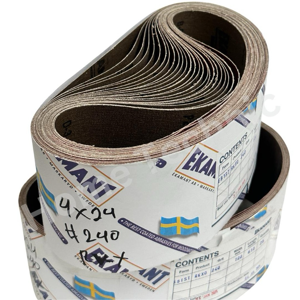 4"x24" #240 Amplas roll kain Kaku RKXO Ekamant / AMPLAS ROLL / AMPLAS BELT #240