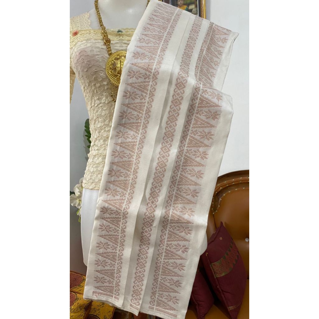 SONGKET SILUNGKANG BAHAN BAJU WARNA SOFT