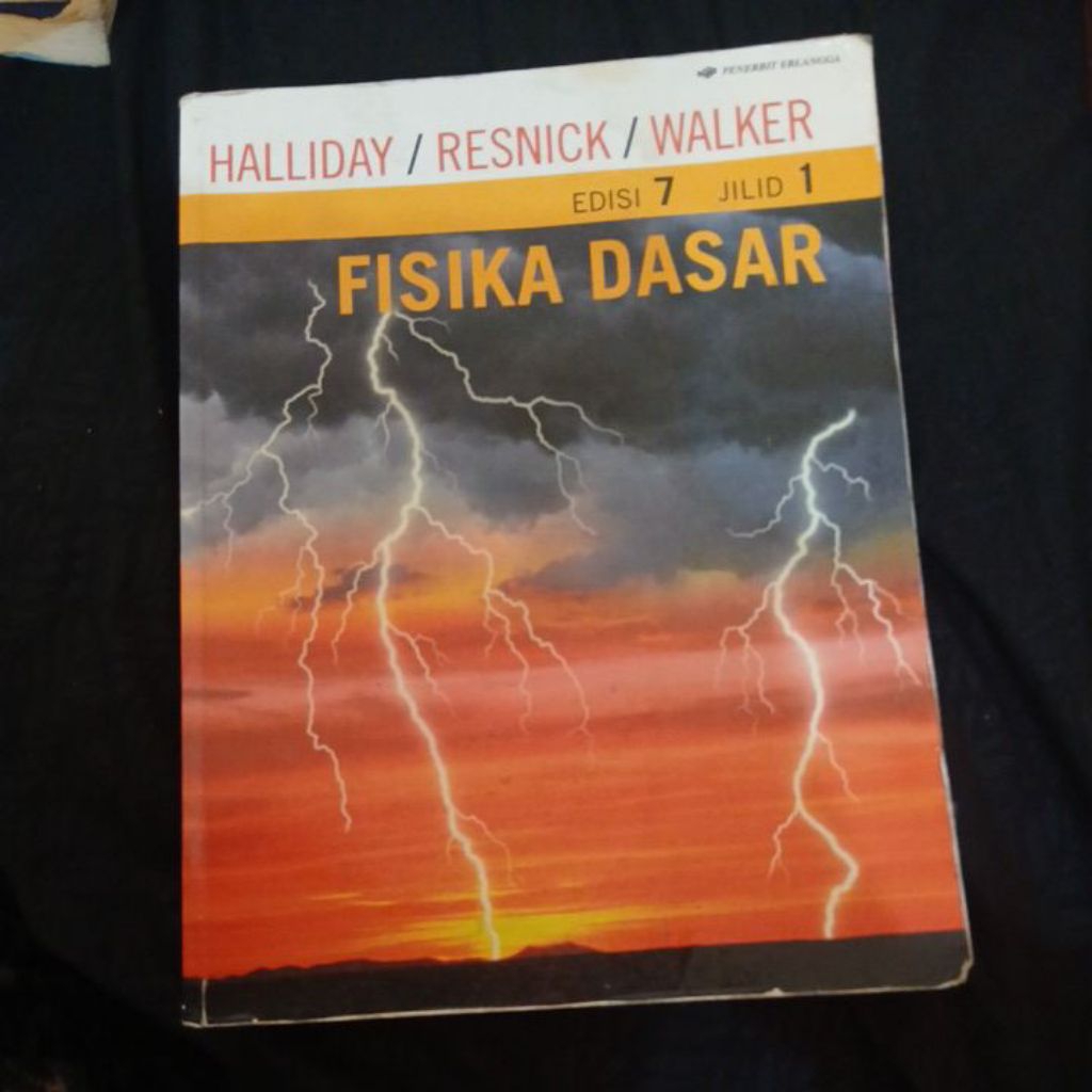 Halliday / Resnick / Walker Fisika Dasar 1 2 3 Original Asli Second Bekas