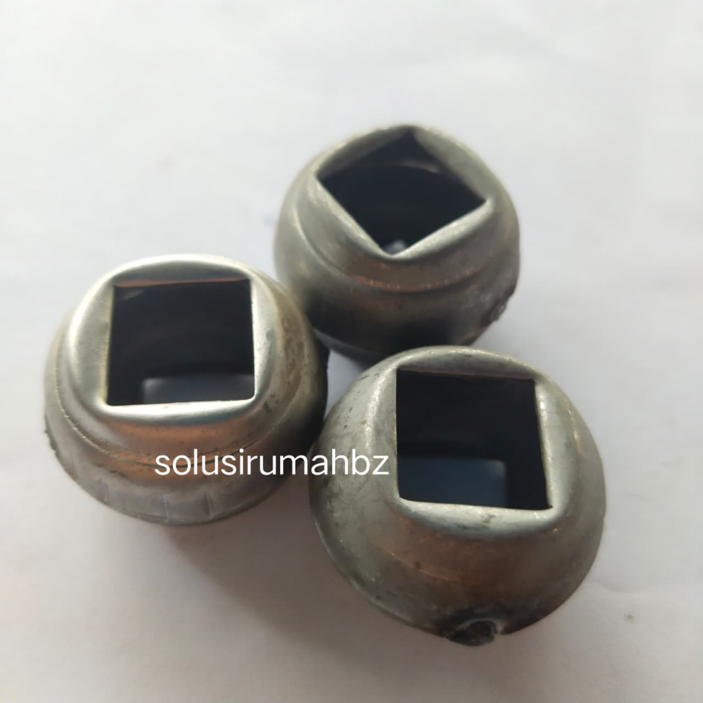AKSESORIES ORNAMEN PAGAR BESI CINCIN BULAT 14MM GENTONG