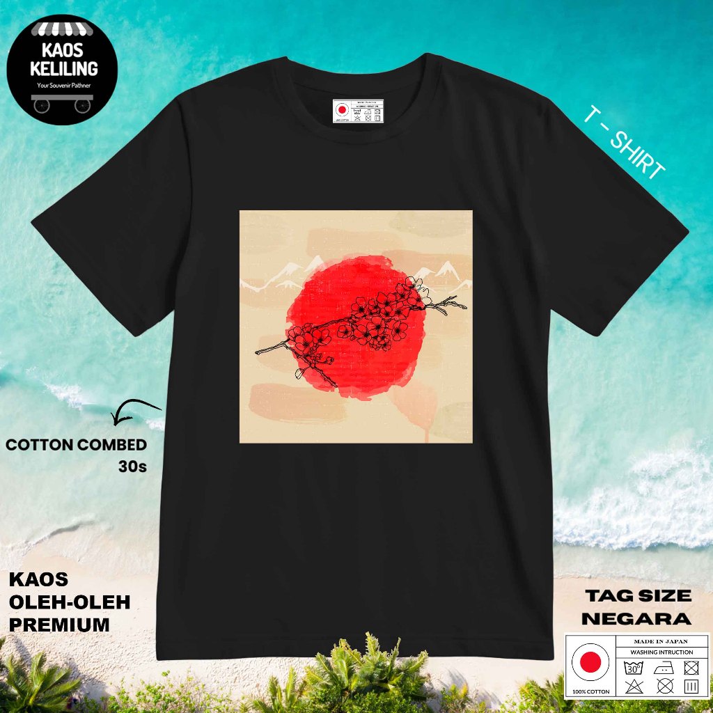 KAOS OLEH OLEH JEPANG JAPAN 18 PAKAI TAG LABEL JEPANG ASLI BAJU SOUVENIR PREMIUM GIFT