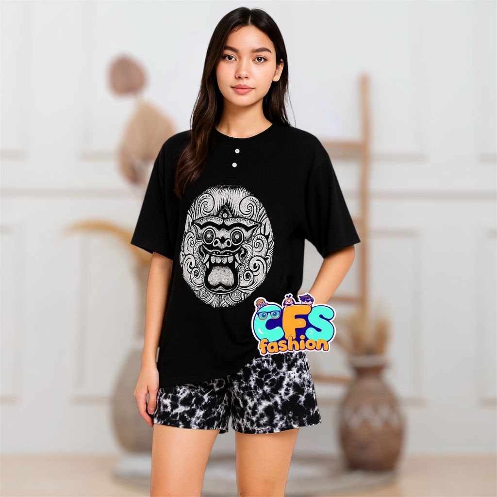 setelan barong dewasa-baju barong wanita -set atasan dan celana tiedie UNISEX