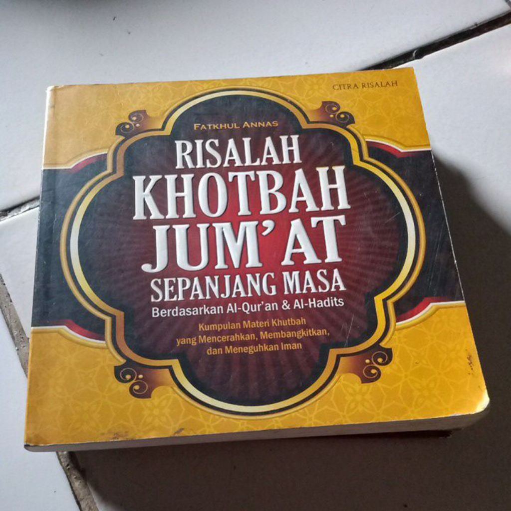 buku risalah khotbah Jumat sepanjang masa