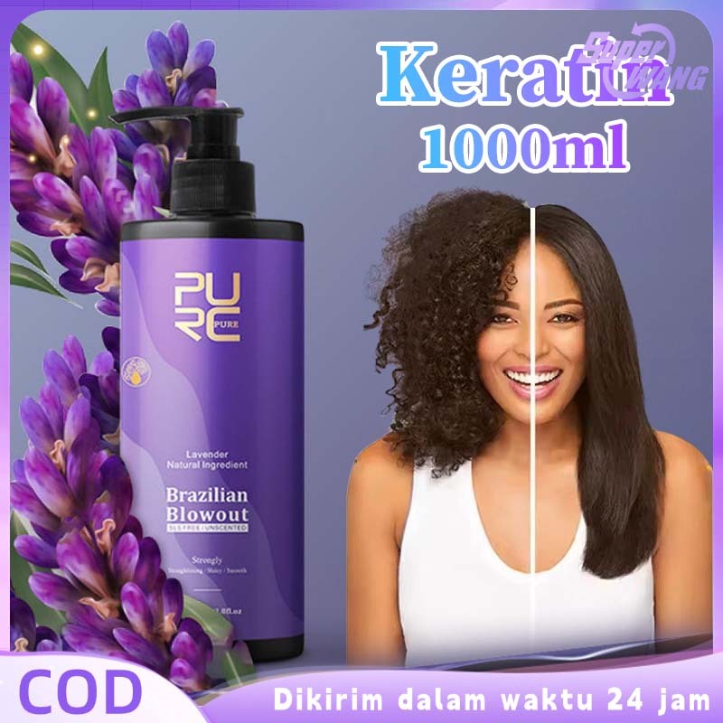1000ml Obat Keratin Rambut Memperbaiki Rambut Kusut Keratin Treatment Rambut Kering Treatment Kerati